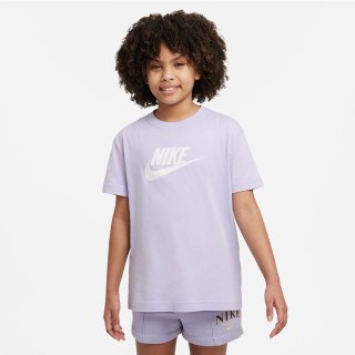 T-Shirt Nike Sportswear girls FD0928 536 fioletowy M (137-147cm) Nike