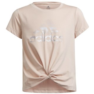 T-Shirt adidas Primegreen Aeroready Tee H26610 różowy 152 cm Adidas
