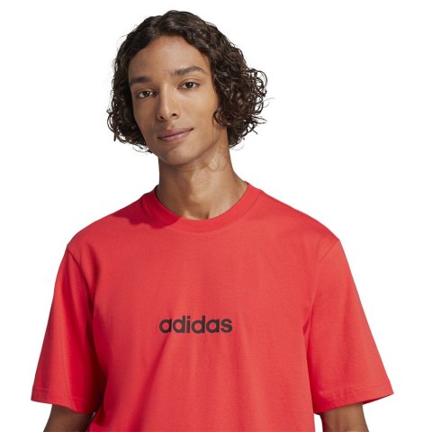 T-Shirt adidas Single Jersey Linear Tee JE8994 czerwony XL Adidas