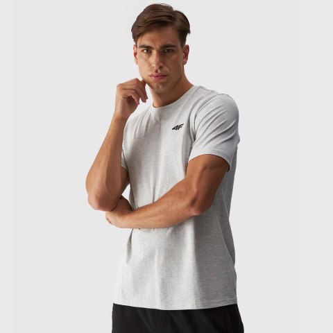 T-shirt 4F 4FWMM00TTSHM1843 27M szary XXL 4F T-shirt 4F 4FWMM00TTSHM1843 27M szary XXL 4F