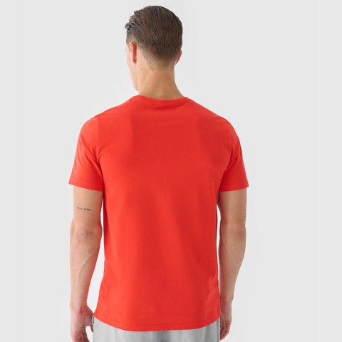 T-shirt 4F 4FWMM00TTSHM1843 70S czerwony XXL 4F T-shirt 4F 4FWMM00TTSHM1843 70S czerwony XXL 4F