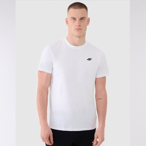T-shirt 4F 4FWMM00TTSHM2256S 10S biały XXL 4F
