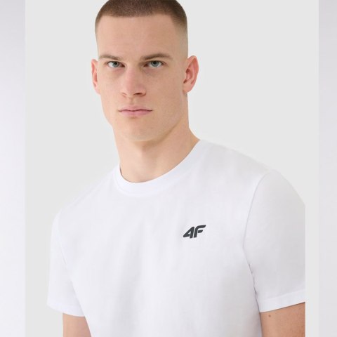 T-shirt 4F 4FWMM00TTSHM2256S 10S biały M 4F T-shirt 4F 4FWMM00TTSHM2256S 10S biały M 4F