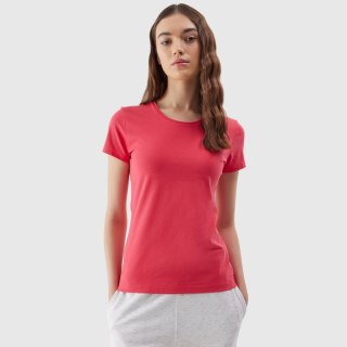 T-shirt 4F 4FWSS24TTSHF1161 62S czerwony XS 4F