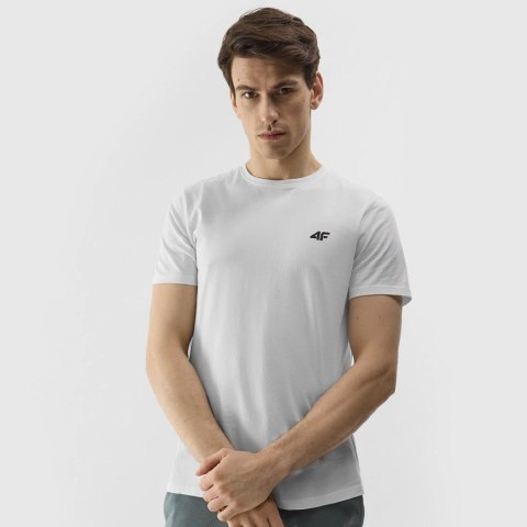 T-shirt 4F 4FWSS24TTSHM1154 10S biały XXL 4F T-shirt 4F 4FWSS24TTSHM1154 10S biały XXL 4F