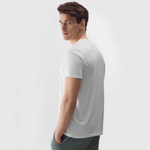 T-shirt 4F 4FWSS24TTSHM1154 10S biały XXL 4F T-shirt 4F 4FWSS24TTSHM1154 10S biały XXL 4F