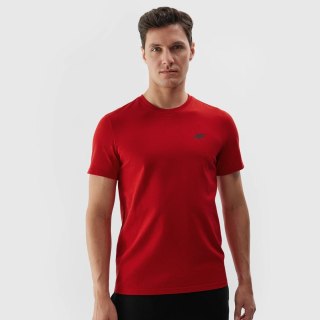T-shirt 4F 4FWSS24TTSHM1154 61S czerwony XXL 4F