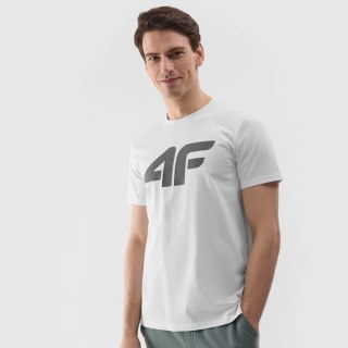 T-shirt 4F 4FWSS24TTSHM1155 10S biały XXL 4F