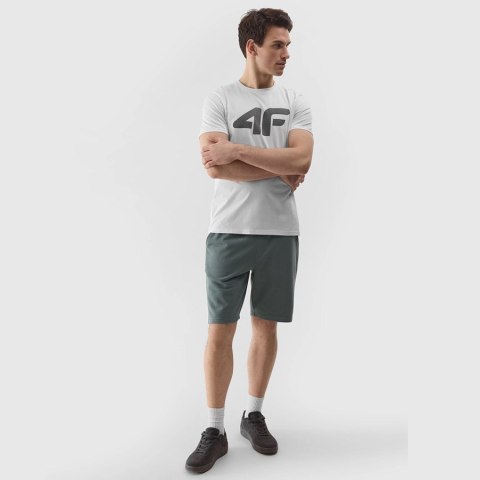T-shirt 4F 4FWSS24TTSHM1155 10S biały XXL 4F
