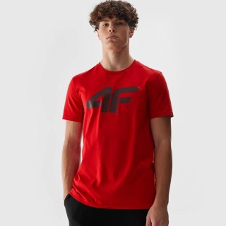 T-shirt 4F 4FWSS24TTSHM1155 61S czerwony XXL 4F
