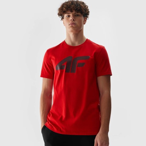 T-shirt 4F 4FWSS24TTSHM1155 61S czerwony XXL 4F T-shirt 4F 4FWSS24TTSHM1155 61S czerwony XXL 4F
