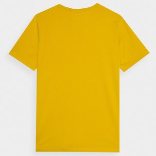 T-shirt 4F 4FWSS24TTSHM1156 71S żółty XXXL 4F