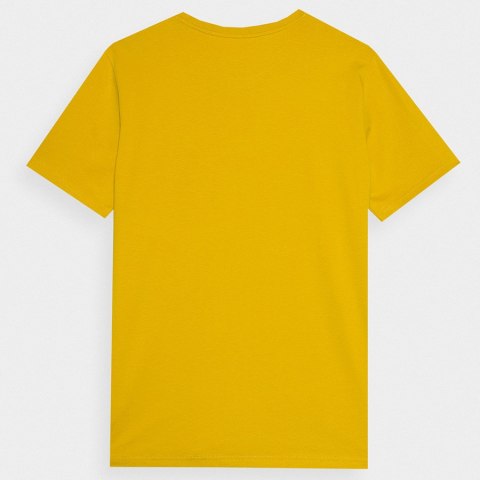 T-shirt 4F 4FWSS24TTSHM1156 71S żółty XXXL 4F T-shirt 4F 4FWSS24TTSHM1156 71S żółty XXXL 4F