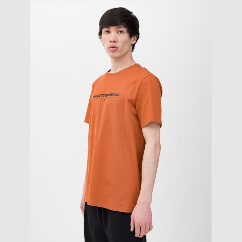 T-shirt 4F 4FWSS24TTSHM1156 81S brązowy XXL 4F T-shirt 4F 4FWSS24TTSHM1156 81S brązowy XXL 4F