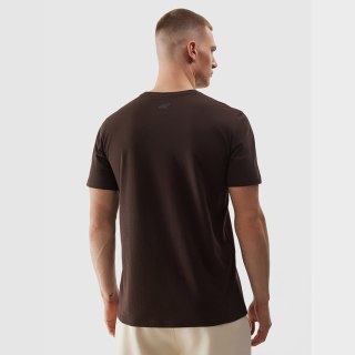 T-shirt 4F 4FWSS24TTSHM1284 80S brązowy XXL 4F