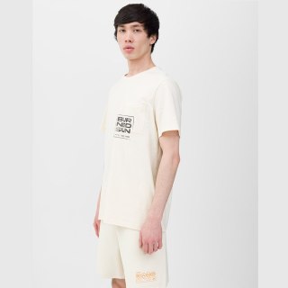 T-shirt 4F 4FWSS24TTSHM1284 83S beżowy XXXL 4F