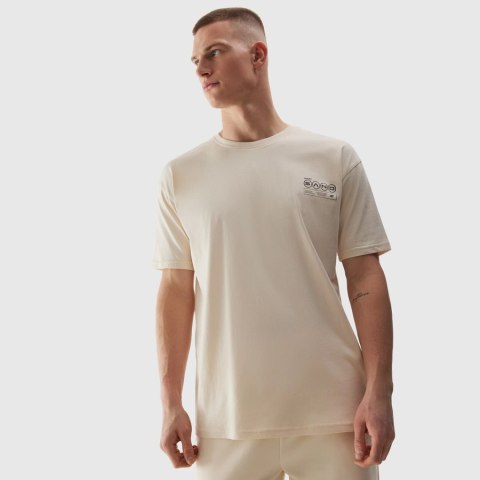 T-shirt 4F 4FWSS24TTSHM1286 83S beżowy XXXL 4F T-shirt 4F 4FWSS24TTSHM1286 83S beżowy XXXL 4F