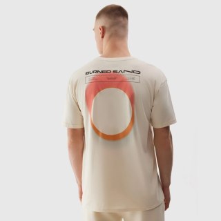 T-shirt 4F 4FWSS24TTSHM1286 83S beżowy XXXL 4F