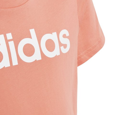 T-shirt adidas LIN Tee Jr IC3153 czerwony 170 cm Adidas