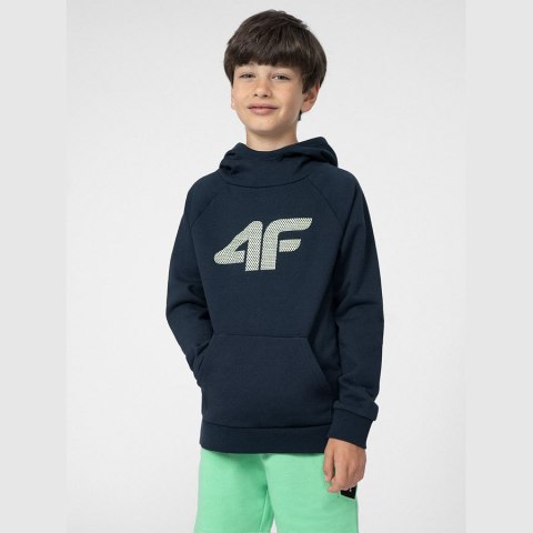 Bluza 4F 4FJSS23TSWSM220 31S granatowy 134 cm 4F Bluza 4F 4FJSS23TSWSM220 31S granatowy 134 cm 4F