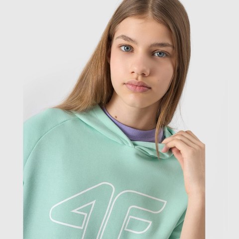 Bluza 4F 4FJWSS24TSWSF0921 47S zielony 128 cm 4F