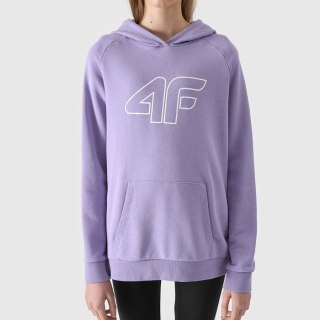 Bluza 4F 4FJWSS24TSWSF0921 52S fioletowy 128 cm 4F