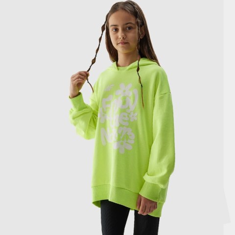 Bluza 4F 4FJWSS24TSWSF0941 73N żółty 152 cm 4F