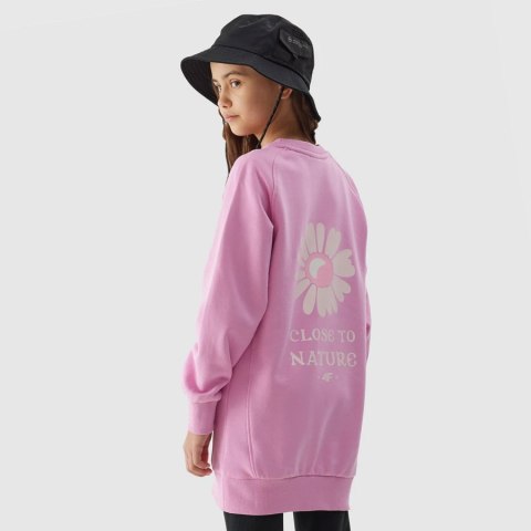 Bluza 4F 4FJWSS24TSWSF0946 56S różowy 140 cm 4F