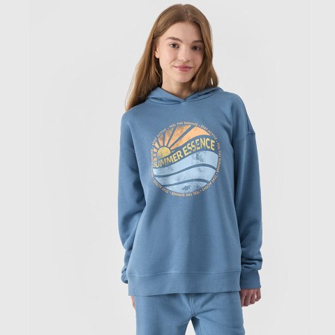 Bluza 4F 4FJWSS24TSWSM0935 32S niebieski 134 cm 4F