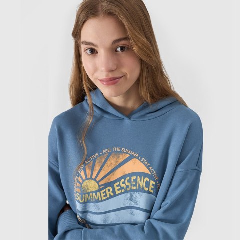 Bluza 4F 4FJWSS24TSWSM0935 32S niebieski 134 cm 4F
