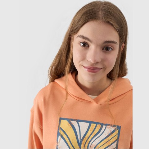 Bluza 4F 4FJWSS24TSWSM0935 65S pomarańczowy 140 cm 4F