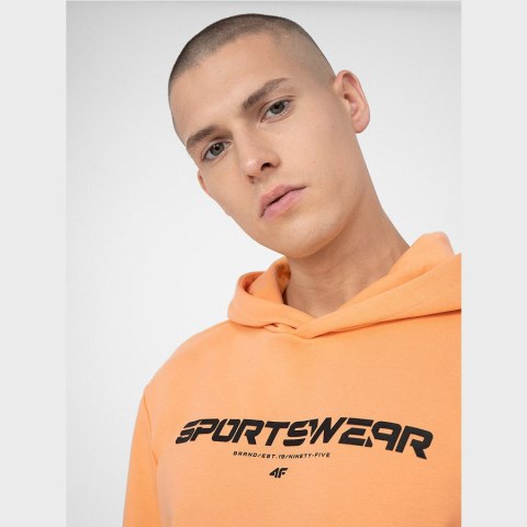 Bluza 4F 4FSS23TSWSM266 64S pomarańczowy XXL 4F