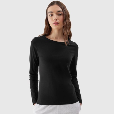 Koszulka 4F 4FWSS24TLONF218 20S czarny XXL 4F Koszulka 4F 4FWSS24TLONF218 20S czarny XXL 4F