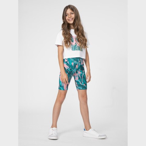 Legginsy 4F 4FJSS23TTIGF050 93A multikolor 128 cm 4F Legginsy 4F 4FJSS23TTIGF050 93A multikolor 128 cm 4F