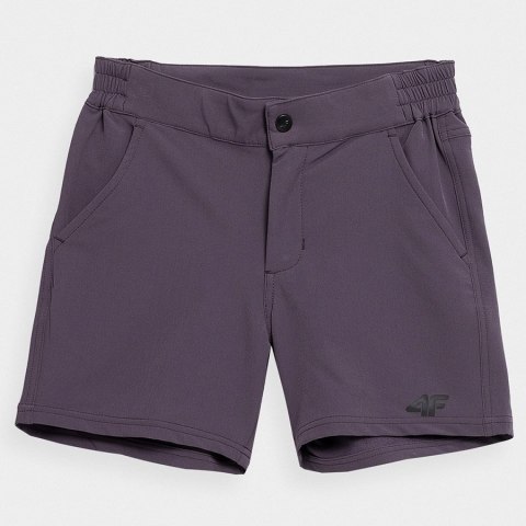 Spodenki 4F 4FJSS23TFSHF136 50S fioletowy 158 cm 4F Spodenki 4F 4FJSS23TFSHF136 50S fioletowy 158 cm 4F