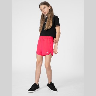 Spodenki 4F 4FJSS23UBDSF032 55S różowy 128 cm 4F