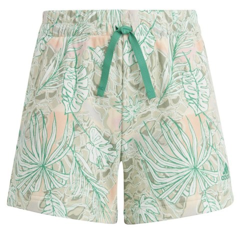 Spodenki adidas SUM Allover Print Short HR5833 zielony 128 cm Adidas