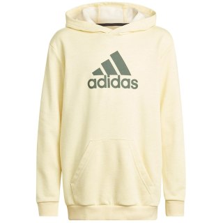 Bluza adidas Badge of Sport Hoodie HN8469 beżowy 140 cm Adidas