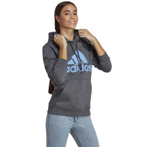 Bluza adidas Big Logo FL R HD IC9845 szary S Adidas Bluza adidas Big Logo FL R HD IC9845 szary S Adidas