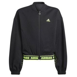 Bluza adidas D Crop Bomber girl IA1531 czarny 140 cm Adidas