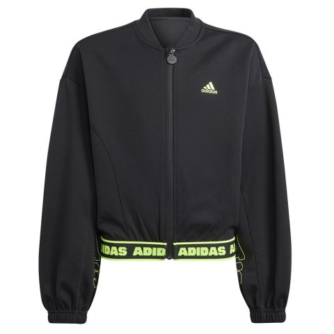 Bluza adidas D Crop Bomber girl IA1531 czarny 140 cm Adidas