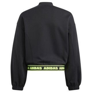 Bluza adidas D Crop Bomber girl IA1531 czarny 140 cm Adidas