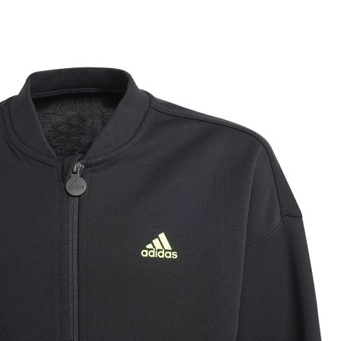 Bluza adidas D Crop Bomber girl IA1531 czarny 140 cm Adidas