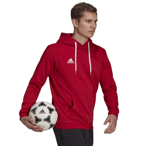 Bluza adidas ENTRADA 22 Hoody H57514 czerwony XL Adidas