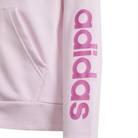 Bluza adidas Essentials Linear Full-Zip Hoodie girls IS2666 różowy 164 cm Adidas Bluza adidas Essentials Linear Full-Zip Hoodie girls IS2666 różowy 164 cm Adidas