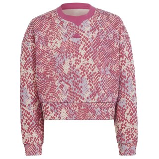 Bluza adidas FI Allover Print SWT Jr HR5828 różowy 152 cm Adidas