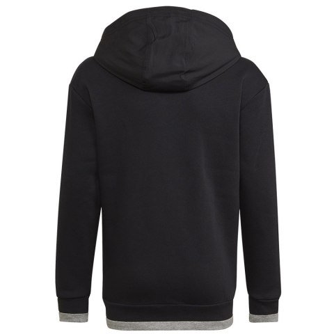 Bluza adidas Fleece Full-Zip Hoody Jr HN6182 czarny 152 cm Adidas