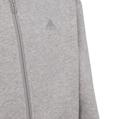 Bluza adidas Fleece Full-Zip Hoody Jr IC5008 szary 152 cm Adidas