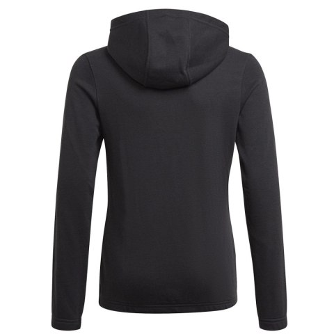 Bluza adidas Girls Essentials 3S Full-zip Hoodie GQ8356 czarny 140 cm Adidas Bluza adidas Girls Essentials 3S Full-zip Hoodie GQ8356 czarny 140 cm Adidas