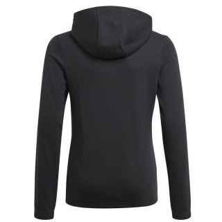 Bluza adidas Girls Essentials 3S Full-zip Hoodie GQ8356 czarny 164 cm Adidas